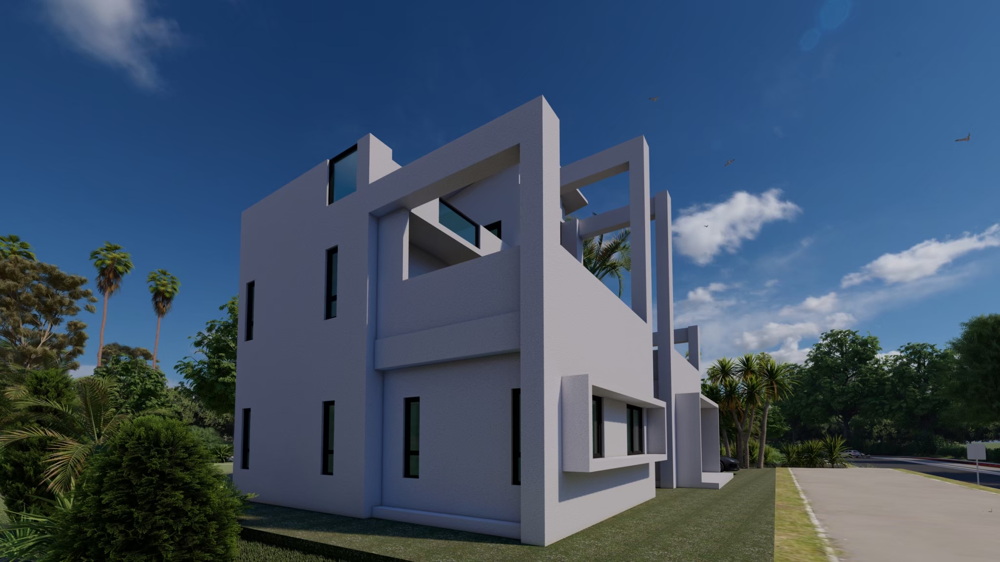 依柏合段 - 景觀配置